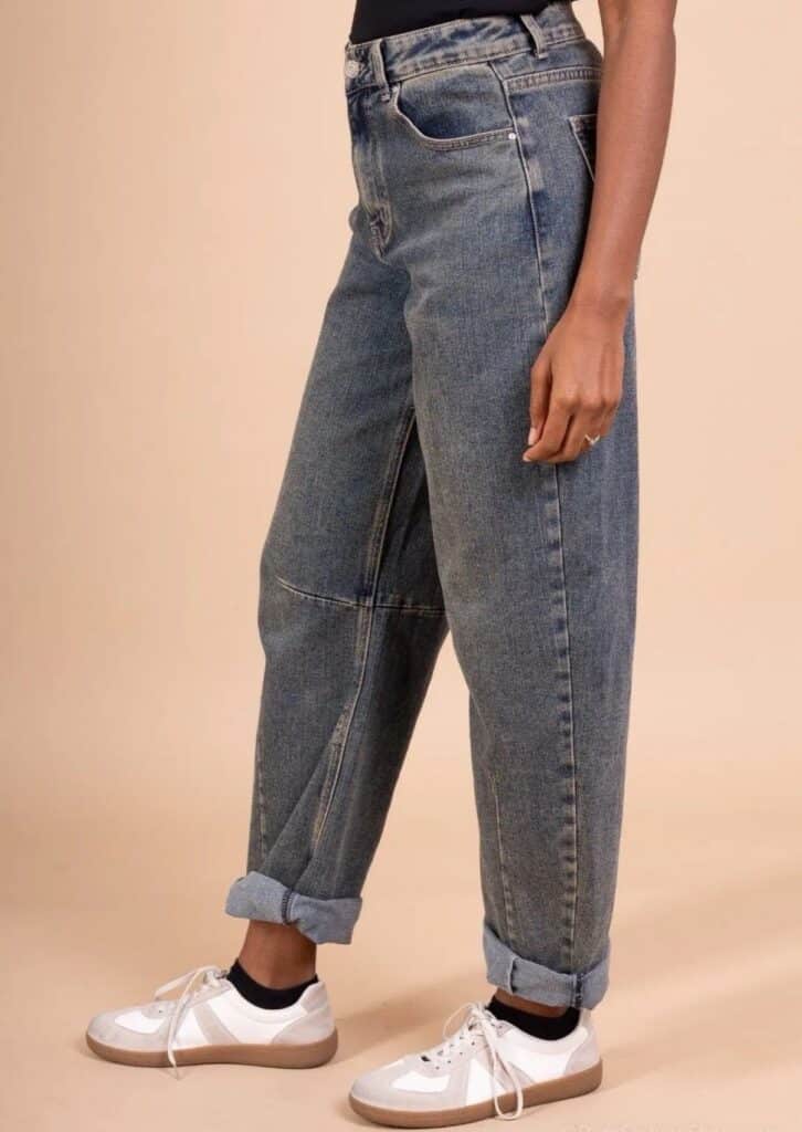 My barrel jeans
