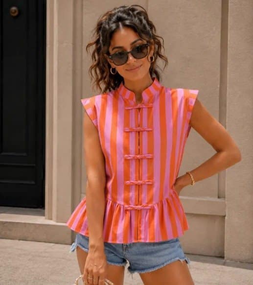Stripey top