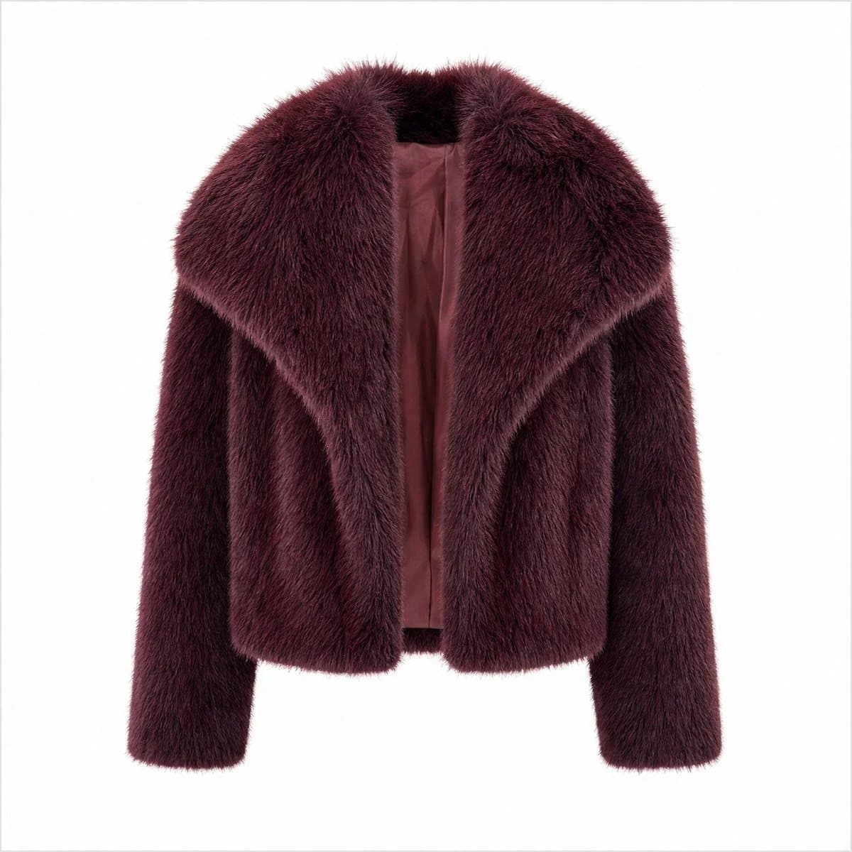 Faux fur jacket