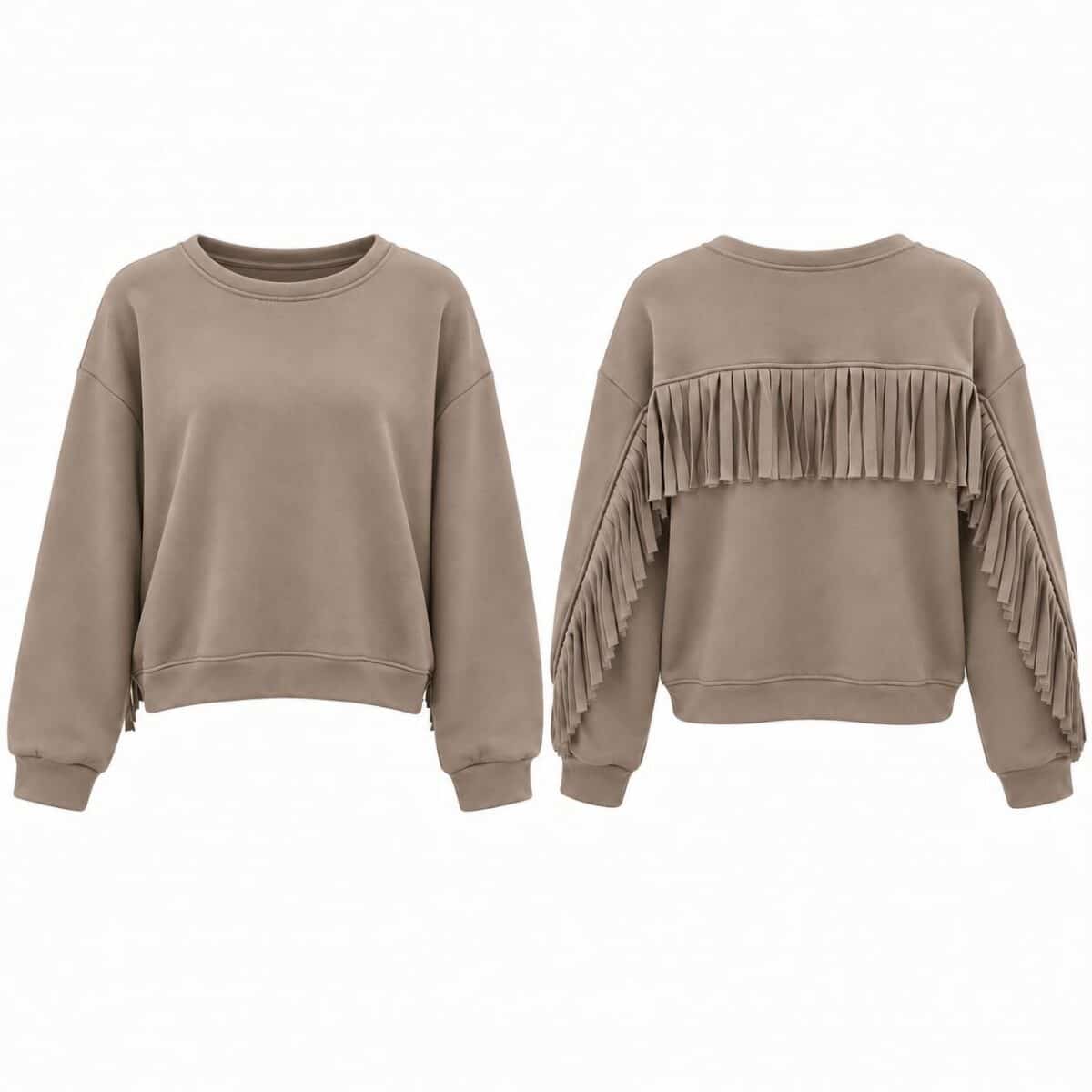 Fringe sweater