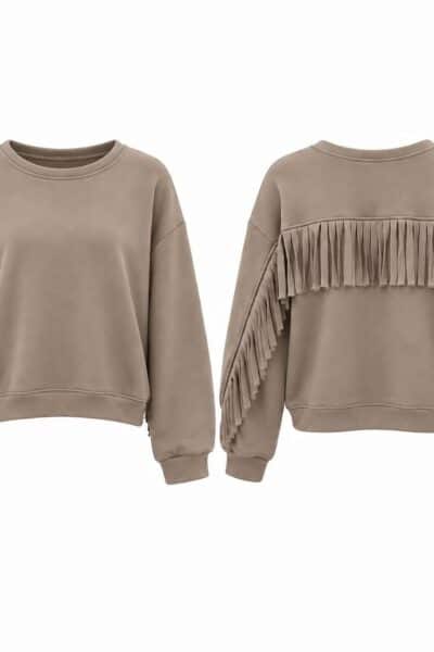 Fringe sweater