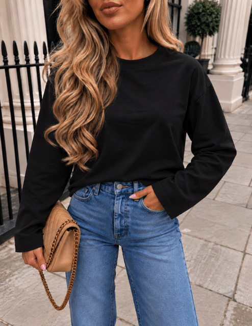 Longsleeve zwart