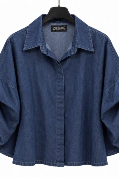 bellavie blouse denim